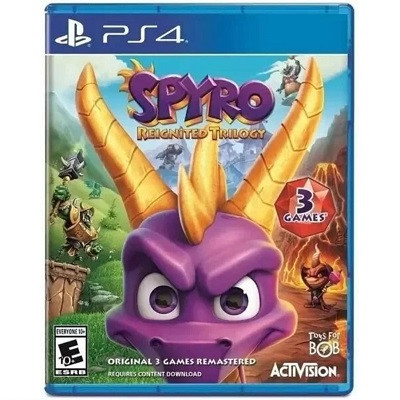 Игра Spyro: Reignited Trilogy [PS4, английская версия] в Омске
