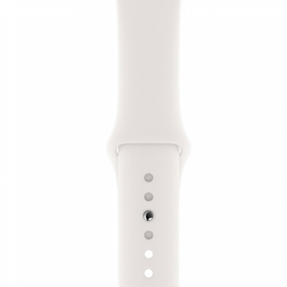 Ремешок для Apple Watch 40mm White Sport Band (MTP52ZM/A), белый в Омске