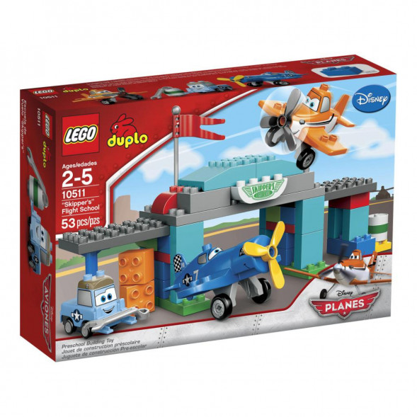 Конструктор LEGO DUPLO 10511 Лётная школа Шкипера в Омске
