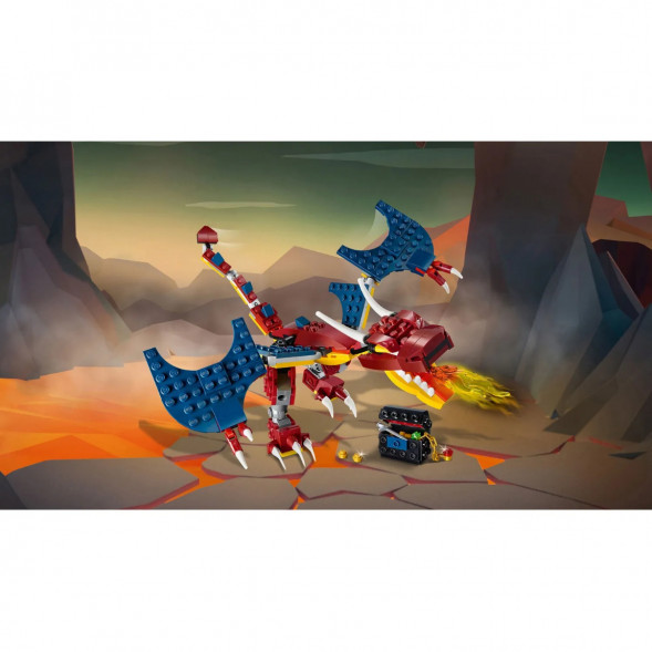 Конструктор LEGO Creator 31102 Огненный дракон в Омске