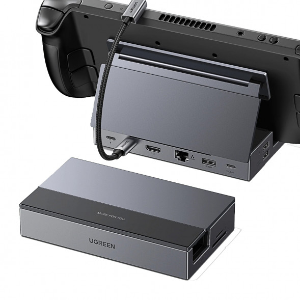 Док-станция Ugreen 9-in-1 для Steam Deck и ROG Ally в Омске