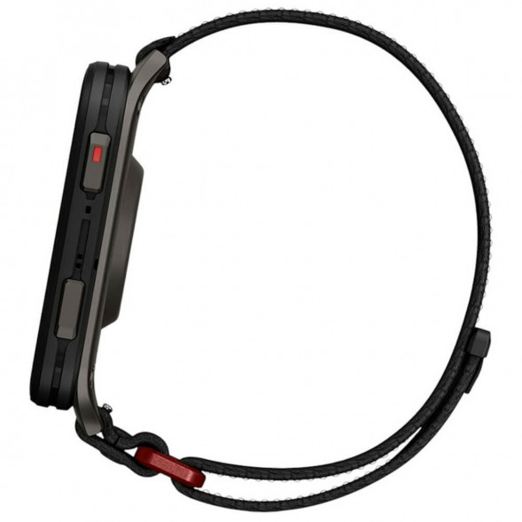 Умные часы Garmin Venu X1 Black с чёрным нейлоновым ремешком ComfortFit 010-02980-02 в Омске