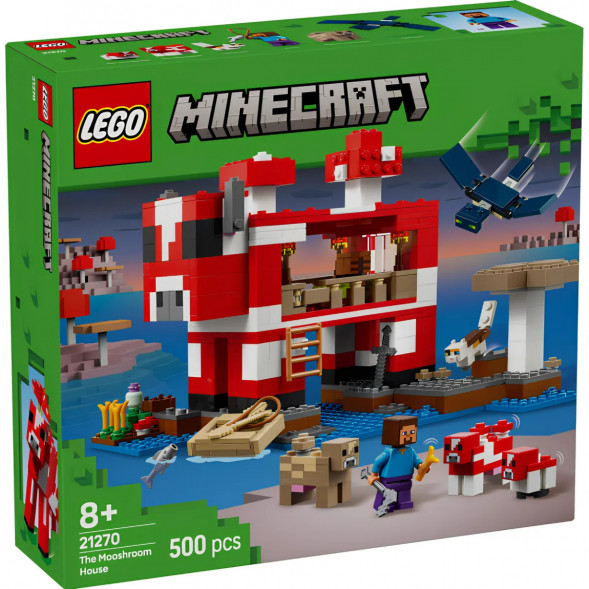 Конструктор LEGO Minecraft 21270 Грибной дом в Омске