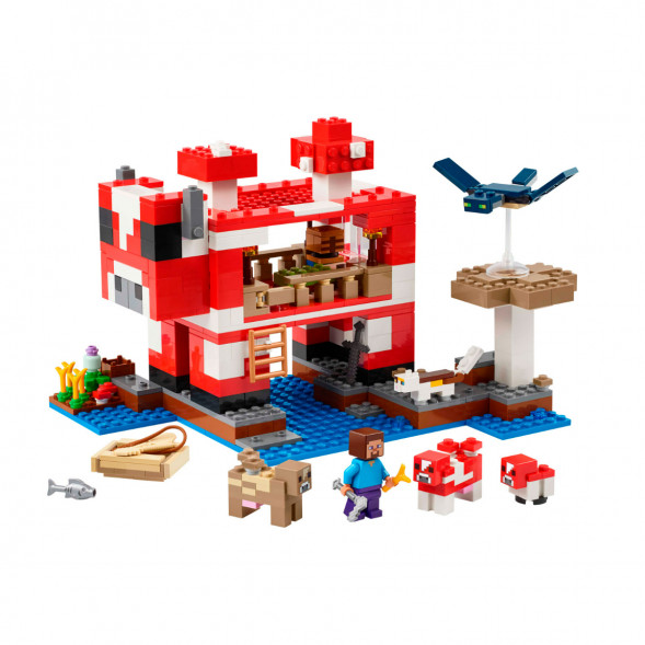 Конструктор LEGO Minecraft 21270 Грибной дом в Омске