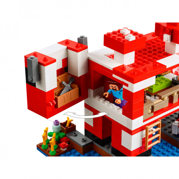 Конструктор LEGO Minecraft 21270 Грибной дом в Омске