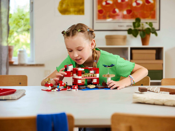 Конструктор LEGO Minecraft 21270 Грибной дом в Омске