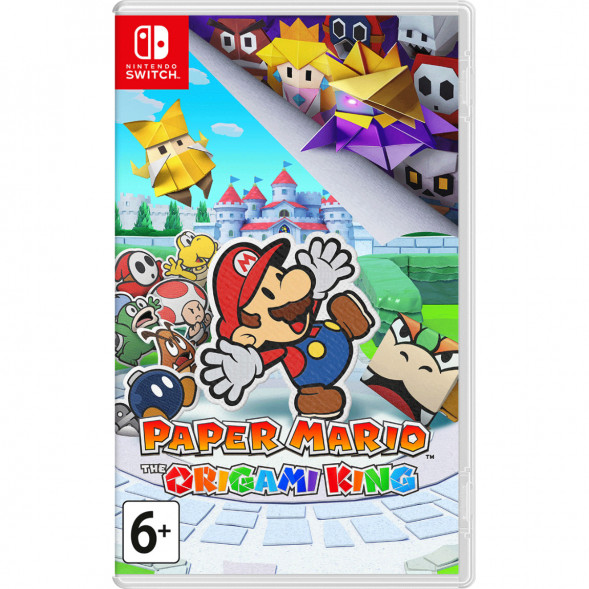 Игра Paper Mario: The Origami King [Nintendo Switch, английская версия] в Омске