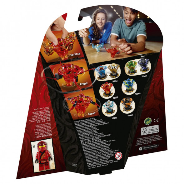 Конструктор LEGO Ninjago 70659 Кай мастер Кружитцу в Омске