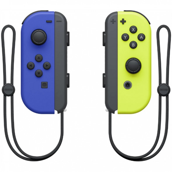 Геймпад Nintendo Switch Joy-Con controllers Duo, синий/желтый в Омске