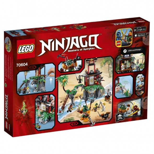 Конструктор LEGO Ninjago 70604 Остров тигриных вдов в Омске