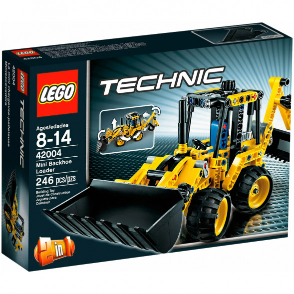 Конструктор LEGO Technic 42004 Экскаватор-погрузчик в Омске