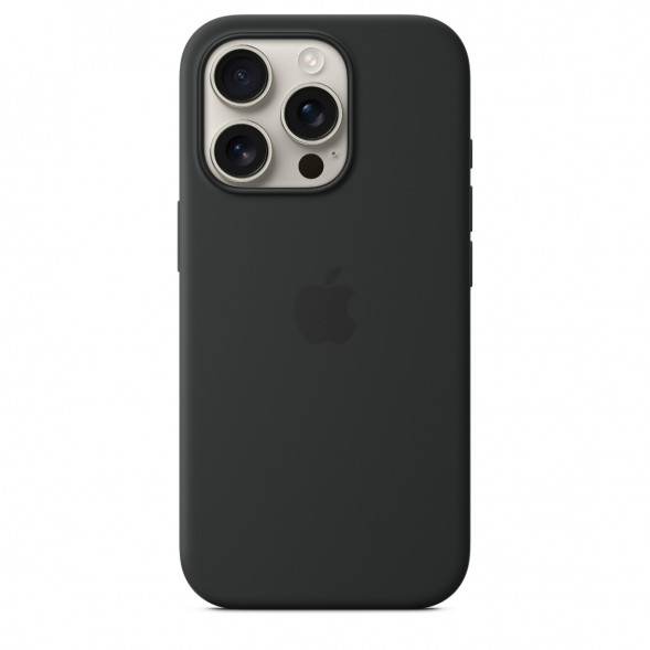 Чехол Apple iPhone 16 Pro Silicone Case with MagSafe, Black (MYYJ3ZM/A) в Омске