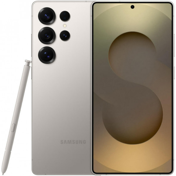 Смартфон Samsung Galaxy S25 Ultra 12/512 ГБ, серебряный титан в Омске