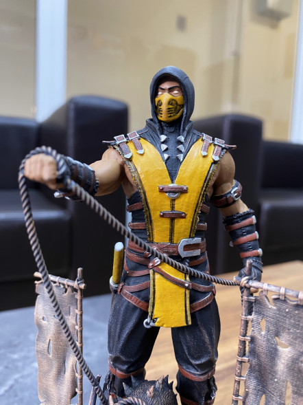 3D фигурка Скорпион Mortal Kombat в Омске