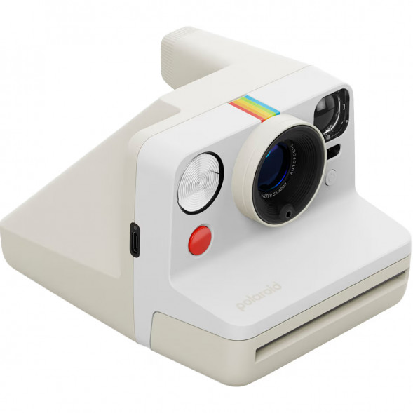Фотоаппарат моментальной печати Polaroid Now Generation 3 + 8 цветных картриджей, белый в Омске