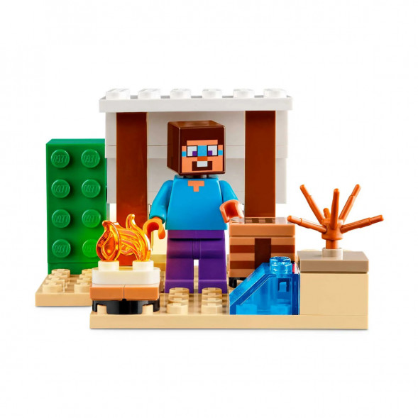 Конструкция LEGO Minecraft 21251 Экспедиция Стива в пустыню в Омске