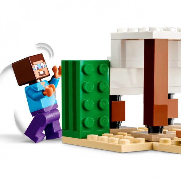 Конструкция LEGO Minecraft 21251 Экспедиция Стива в пустыню в Омске