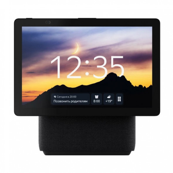 Яндекс Станция Дуо Макс с Алисой, с Zigbee, 60 Вт, черный в Омске