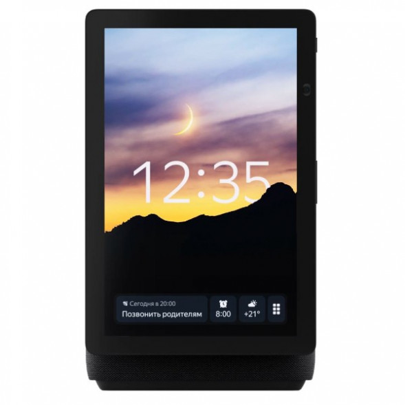 Яндекс Станция Дуо Макс с Алисой, с Zigbee, 60 Вт, черный в Омске