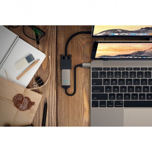 Адаптер Satechi USB Type-C to VGA , Space Gray в Омске