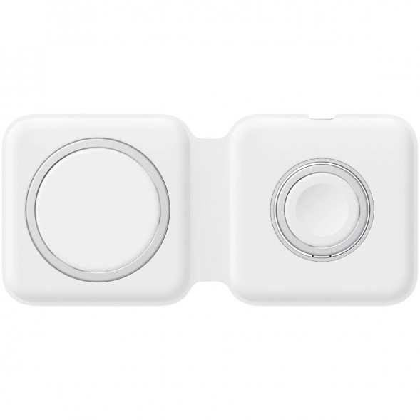 Двойное зарядное устройство Apple MagSafe Duo Charger MHXF3AM/A, белый в Омске