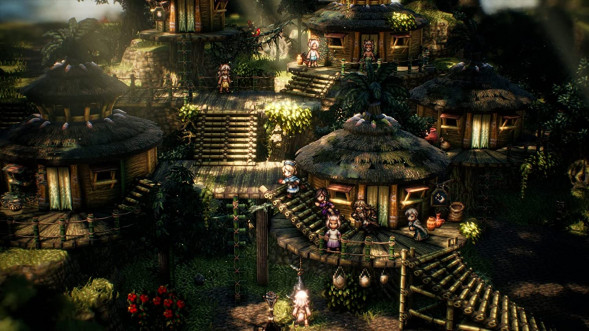 Игра Octopath Traveler II для PlayStation 4 в Омске