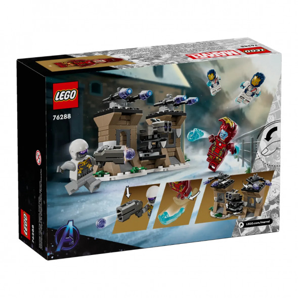 Конструктор LEGO Super Heroes 76288 Железный человек и Железный легион против Солдат Гидры в Омске