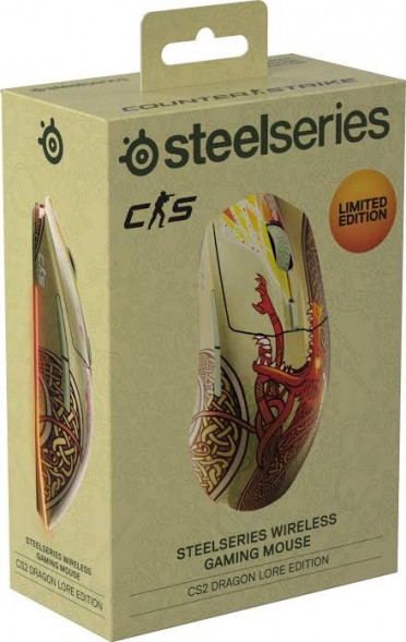 Беспроводная игровая мышь Steelseries CS2 Dragon Lore WL + USB Type-A 18000 DPI в Омске
