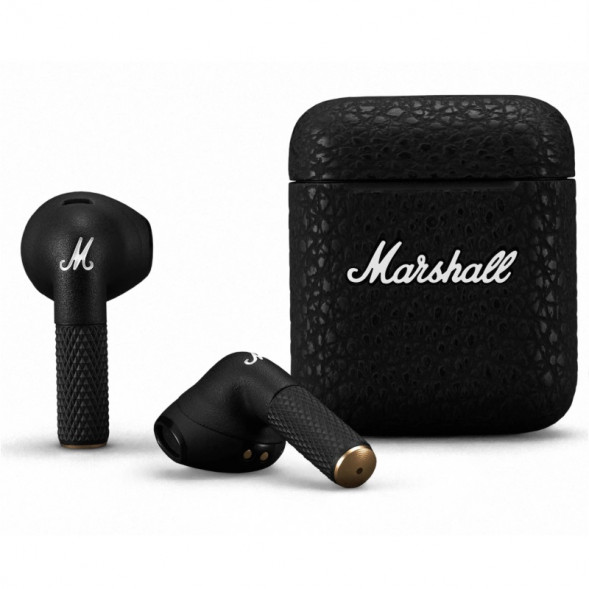 Беспроводные наушники Marshall Minor III, USB Type-C, черный в Омске