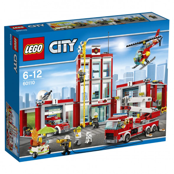 Конструктор LEGO City 60110 Пожарная часть в Омске