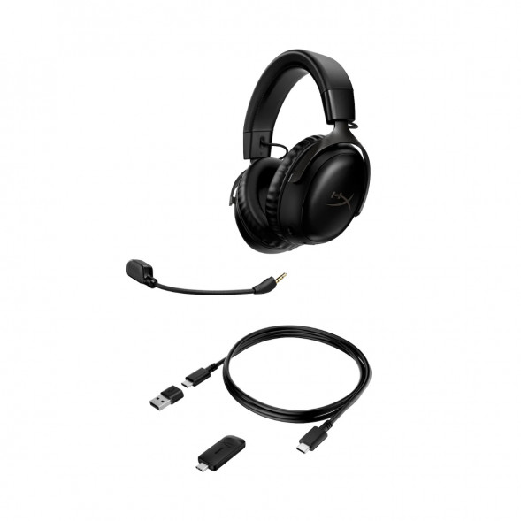 Наушники HyperX Cloud III Wireless, Black в Омске