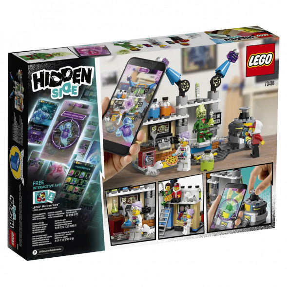 Конструктор LEGO Hidden Side 70418 Лаборатория призраков в Омске