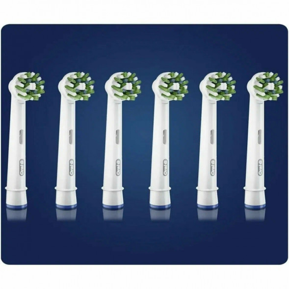 Насадки на зубные щетки Oral-B Cross Action Pro, 6 шт. в Омске