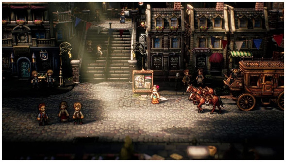 Игра Octopath Traveler II для Nintendo Switch в Омске