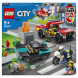 Конструктор LEGO City Fire 60319 Пожарная бригада и полицейская погоня в Омске