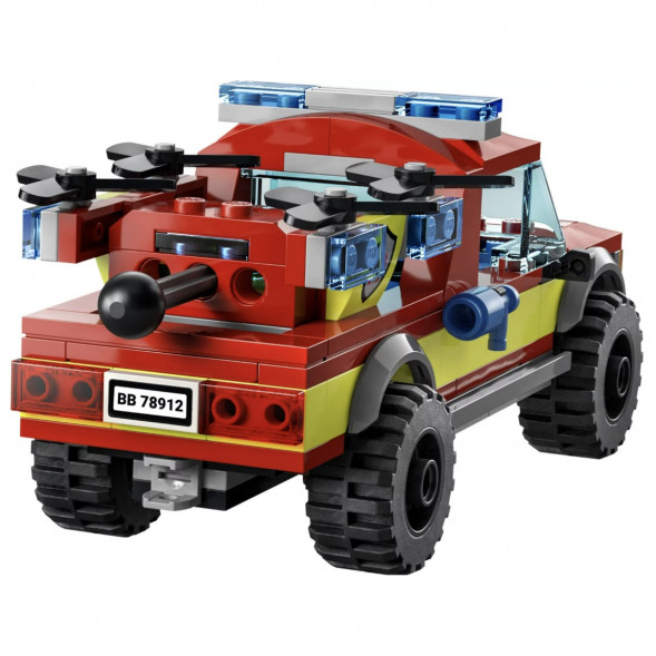 Конструктор LEGO City Fire 60319 Пожарная бригада и полицейская погоня в Омске