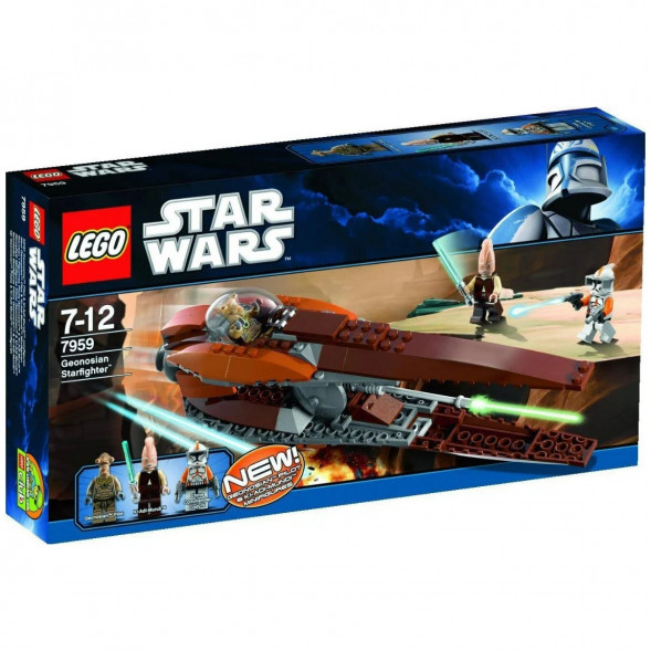 Констркутор LEGO Star Wars 7959 Звездный истребитель Джеонозианцев в Омске
