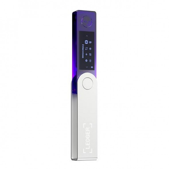 Аппаратный криптокошелек Ledger Nano X, Cosmic Purple в Омске