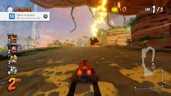 Crash Team Racing Nitro-Fueled [PS4, английская версия] в Омске