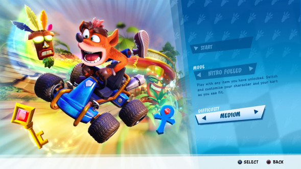 Crash Team Racing Nitro-Fueled [PS4, английская версия] в Омске