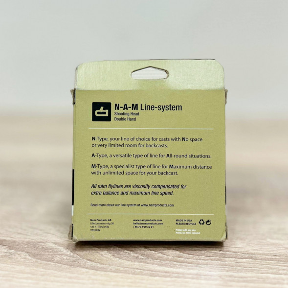 Рыболовная леска N-A-M Line System Shooting Head #9/37gram Sink6-Sink8 A-Type в Омске