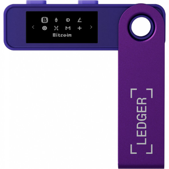 Криптокошелек Ledger Nano S Plus 1 шт., Purple Amethyst в Омске