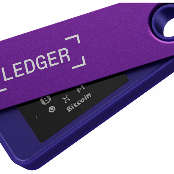 Криптокошелек Ledger Nano S Plus 1 шт., Purple Amethyst в Омске