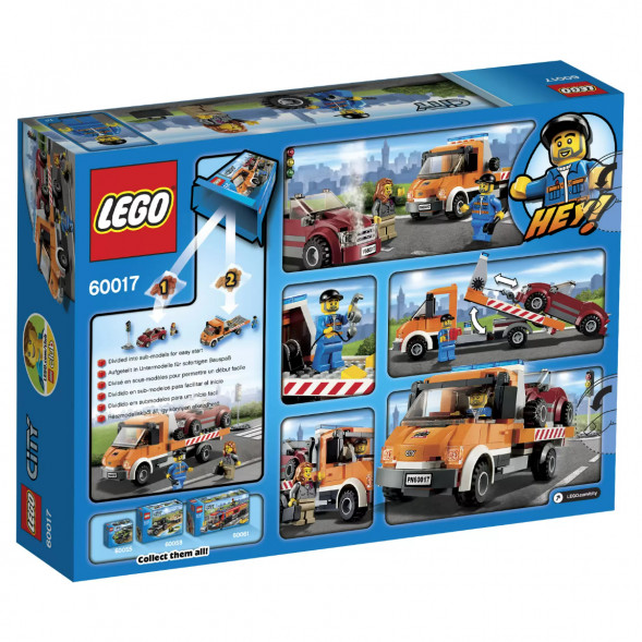 Конструктор LEGO City 60017 Эвакуатор в Омске