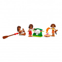 Конструктор LEGO Disney 43270 Моана: приключение на каноэ