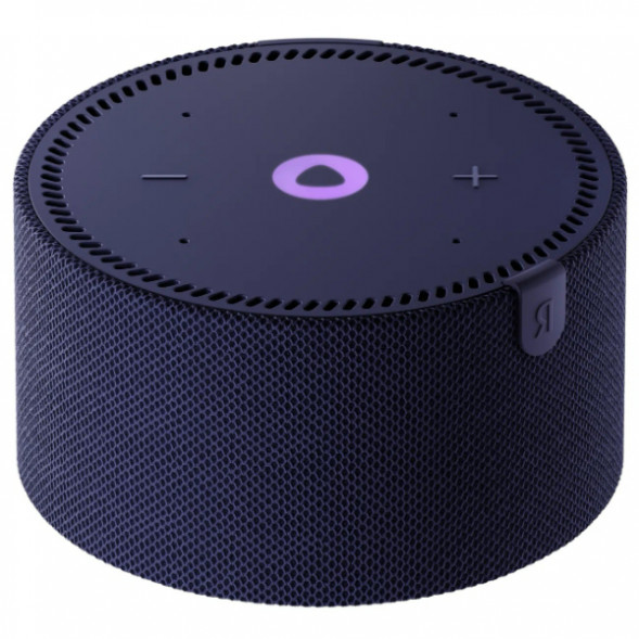 Умная колонка Яндекс Станция Мини (без часов), cиний сапфир в Омске