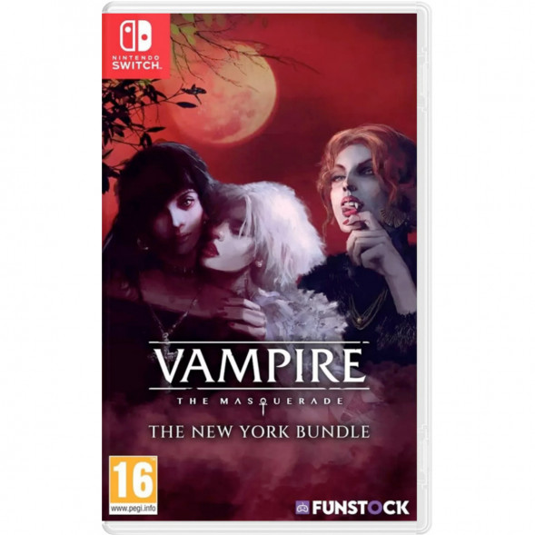 Игра Vampire: The Masquerade - Coteries of New York + Shadows of New York [Nintendo Switch, русские субтитры] в Омске