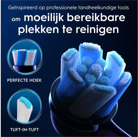 Насадки на зубные щетки Oral-B iO Series Ultimate Clean Black - CrissCross - 4 шт. в Омске