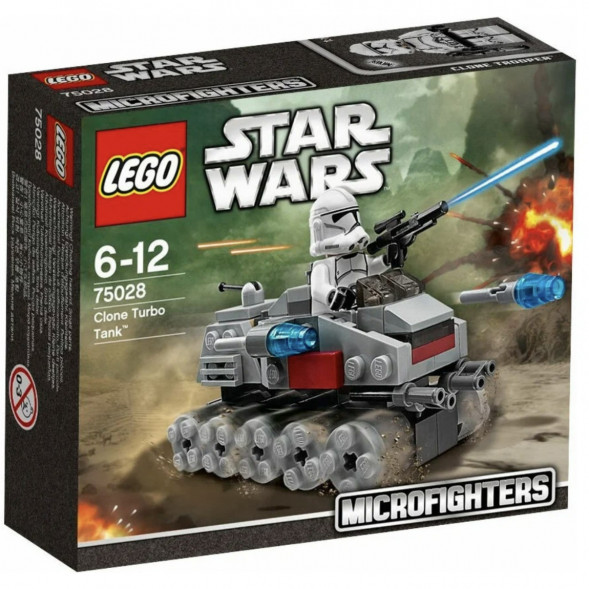 Конструктор LEGO Star Wars 75028 Турботанк клонов в Омске