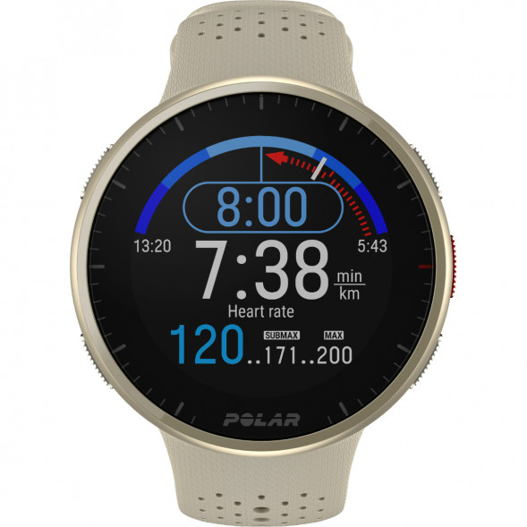 Умные часы Polar Pacer Pro, White Cloud (S-L) в Омске